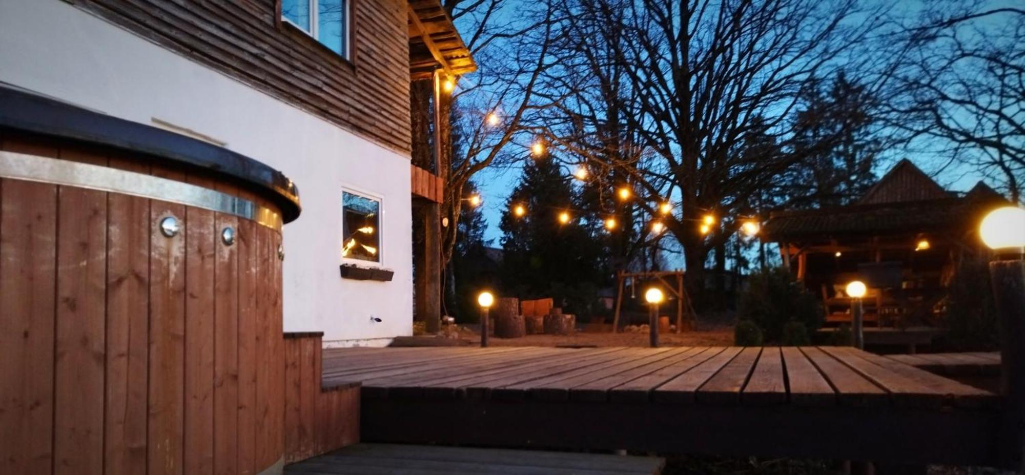 Guesthouse, Sauna & Jacuzzi In Gauja Valley - Kakukalns Straupe 외부 사진