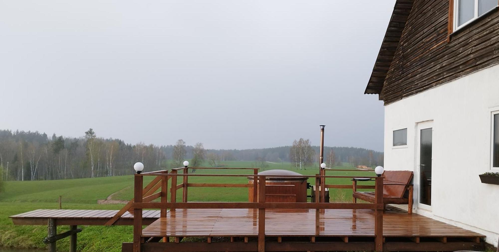 Guesthouse, Sauna & Jacuzzi In Gauja Valley - Kakukalns Straupe 외부 사진
