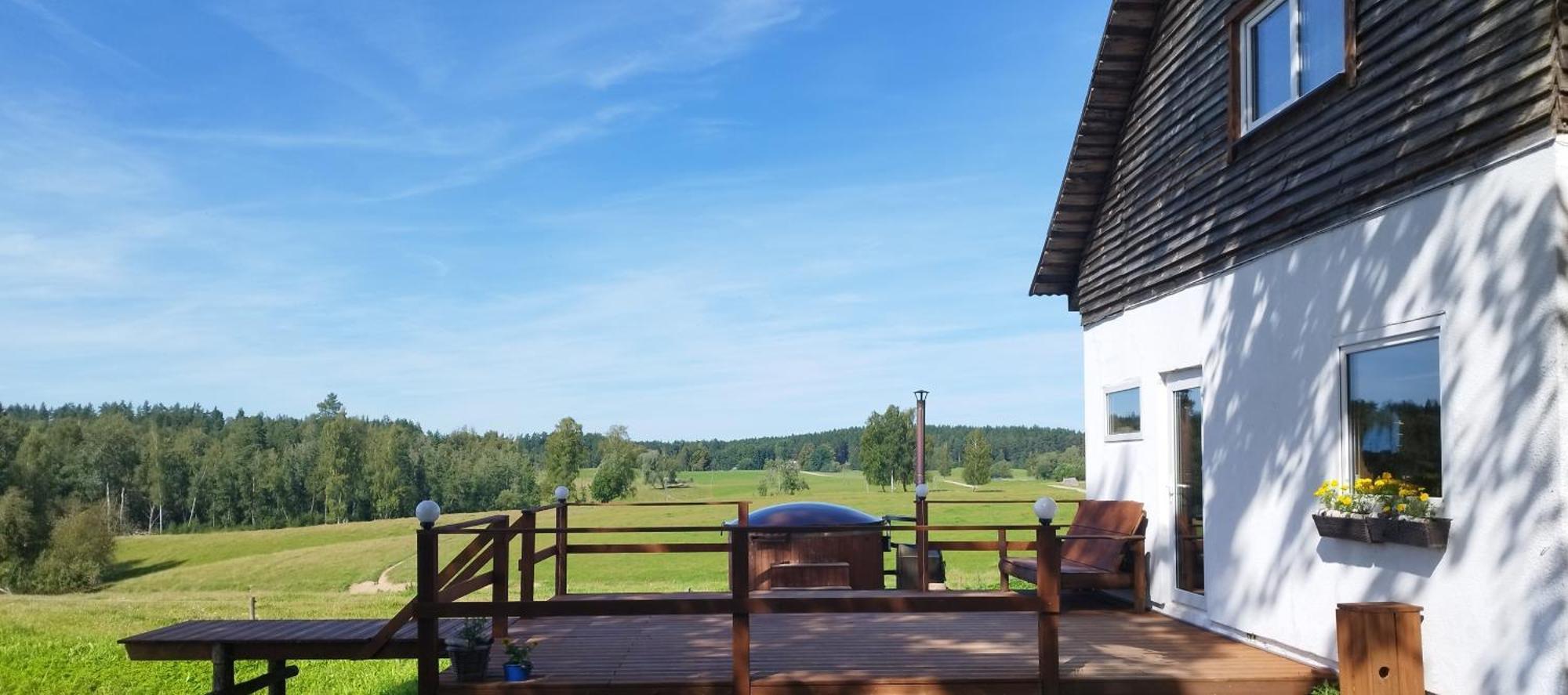 Guesthouse, Sauna & Jacuzzi In Gauja Valley - Kakukalns Straupe 외부 사진